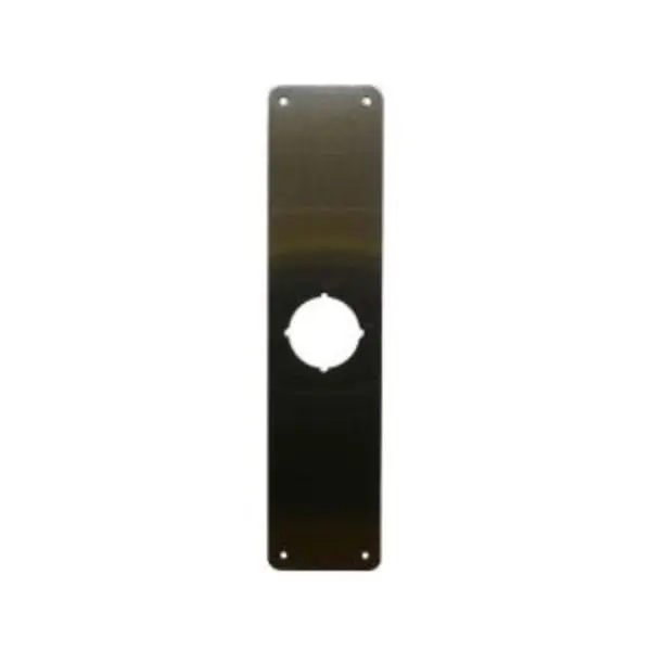 Don-Jo RP13515609 Remodeler Plate, 3.5 in. (3-1/2" X 15" in. Architectural Hardware, Antique Brass, Excellent Innovative Design, Includes Mounting Screws