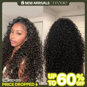 Frodio Veralux™ Blend Human Hair Shaggy Waves 3-in-1 Half Wig