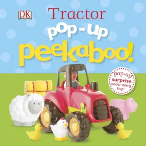 USED-Pop-Up Peekaboo! Tractor: Pop-Up Surprise Under Every Flap! by Dk (Board book)