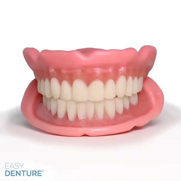 Boil-and-Bite Temporary Denture Set, Custom Self-Fit Thermoplastic Acrylic, At-Home Oral Teeth Replacement Solution for Adults