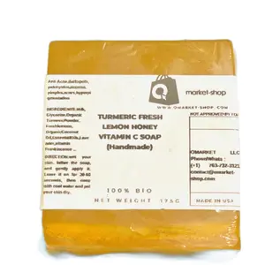 Turmeric vitamin c soap Facial Skincare Cleansing Cleanser Facial Wash Skin Repair Facial Cleansing