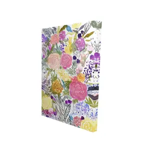 Begin Home Decor 2080-3624-FL346 24 x 36 in. Bundle of Flowers - Illustrative Floral Canvas