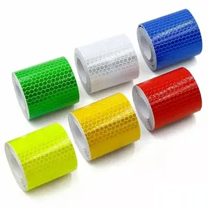 Car Reflective Strip, 1 Roll High Brightness Reflective Warning Tape, Multipurpose Safety Warning Reflective Sticker for Car, Truck, Motorcycle