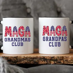 Trump Grandma Gift Trump Mug MAGA Grandpa Coffee Mug Trump Gifts Grandparents Mug MAGA Grammy Trump Gigi Gift Mothers Day Gift