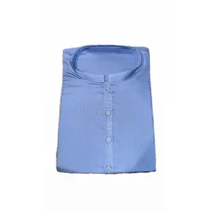 Blue Plain Kurta
