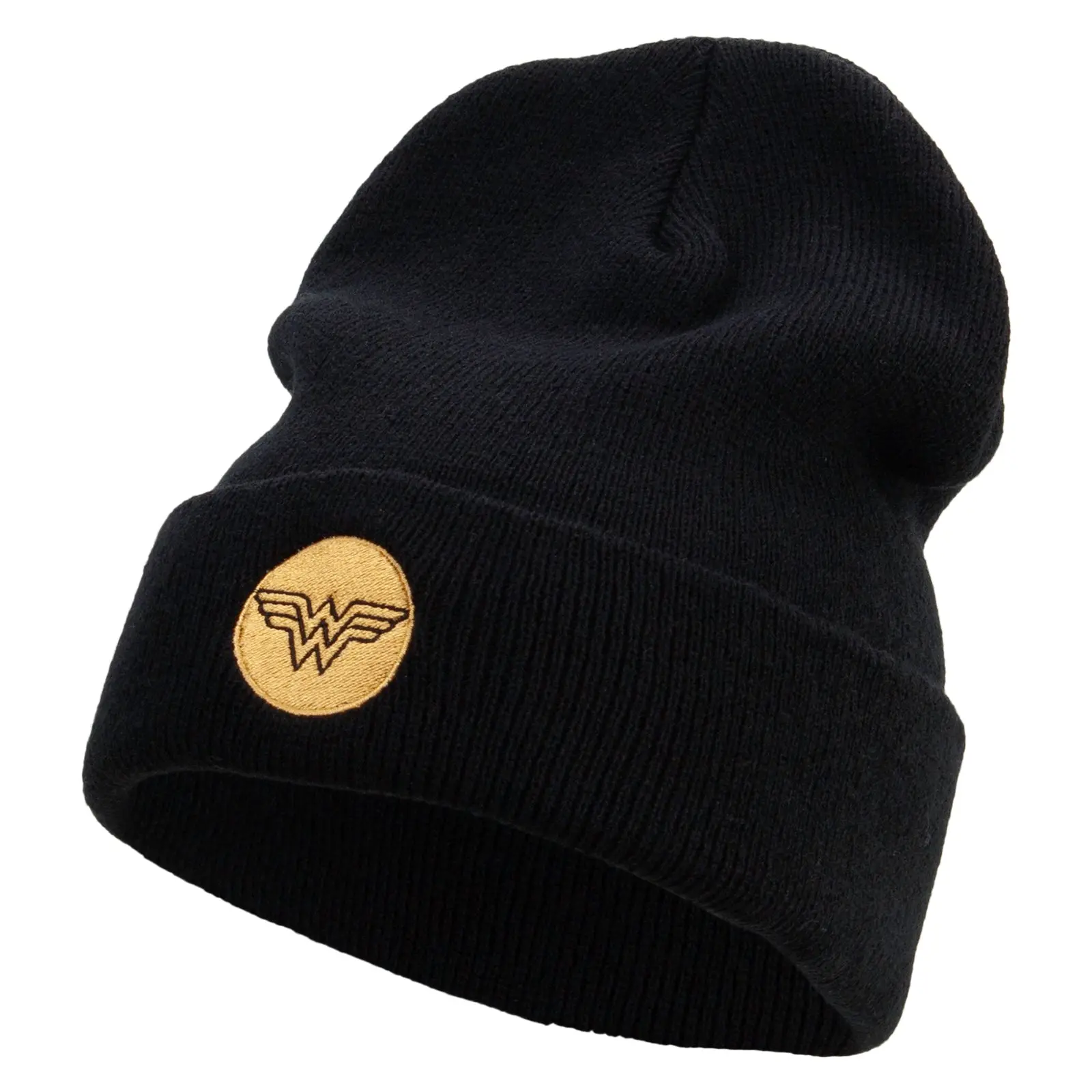 Hero Symbol Embroidered Big Size Acrylic Long Beanies