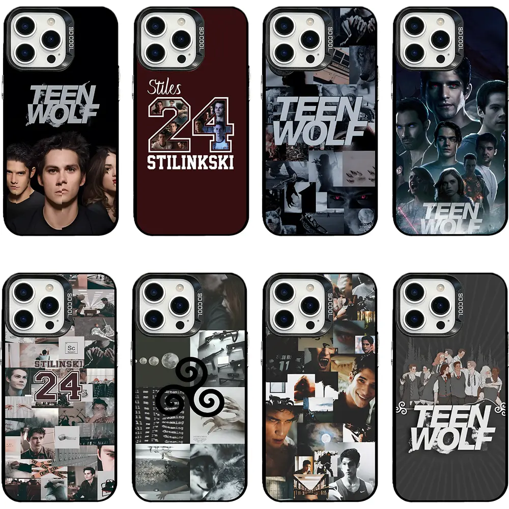 T-Trendy Teen Wolf Collage Phone Case for iPhone 17 Air 16 Pro Max 15 14 Plus 13 12 11  Cool TV Show Fan Cover Perfect Birthday & Holiday Gift for Teens