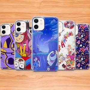 Amazing Digital Circus Phone Case Pomni TADC Compatible with iPhone 11, 12, 13, 14, 15, 16, 17 & Samsung S22 S23 S24 S25 S26 – check our available sizes