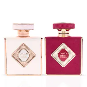 Cotton Bliss & Fruity Bliss Eau de Parfum Sprays 100ml (3.4 oz) by Risala (Bundle)