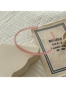 Korean new jelly headband with teeth plastic non-slip pressure hair wash face headband haircard women's headdress