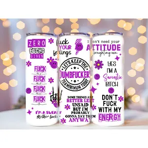 Lets keep the Dumbfuckery to a minimum today purple 20oz tumbler physical item