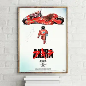 Akira Anime Poster, Moto Akira Anime Posters Decor Photo