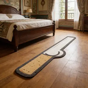 1 Piece Bedroom Mat, Cigarette Butt Pattern, Anti-Slip Wear-Resistant, Soft Easy Clean, Suitable for Gaming Room/boy's Bedroom