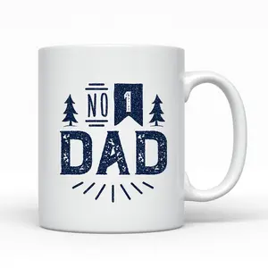 Best Dad Ever Ceramic Coffee Mug, Fathers Day Gift, Mug For Husband, Best Dad Ever Trendy Cute Cool Dad, Gift For Father