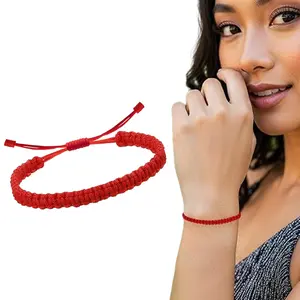 Red Protection Pulsera - Lucky String Bracelet for Men & Women, Handmade Woven Jewelry, Evil Eye Protection, Resilience & Good Luck Amulet