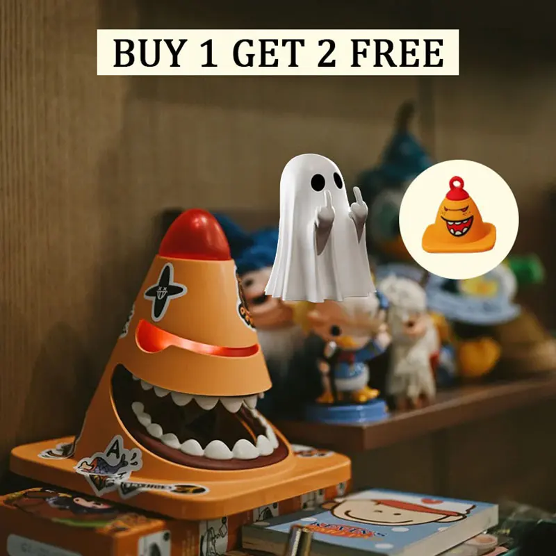 [BUY 1 GET 2 FREE] BIBISHOT Original Shark Clap Light - Smart Vanity Lamp, DIY Room Decor, Makeup Table Light, Lovely Halloween Christmas Present