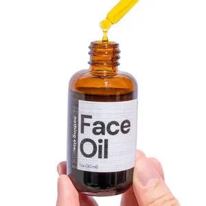 [Nothing Else] Anti-Aging Face Oil - Preservative-Free Waterless Rosehip Sea Buckthorn Vitamin E Organic Serum - For Sensitive Skin - Natural Hydrating Oil