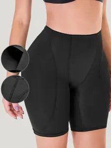 Women's High Waist Padded Shapewear Shorts, Tummy Control Butt Lifting Shaper, Ladies Shapewear Bottoms for Daily Wear