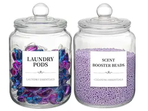 Laundry Jars 0.5 Gallon