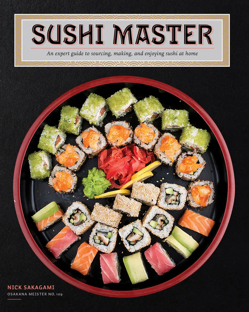 USED Book - Sushi Master: An Expert Guide to Sourcing, Making, and Enjoying Sushi at Home by Sakagami, Nick (Hardcover) - english
