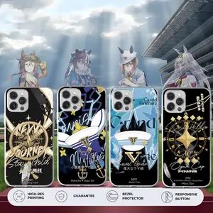 Uma Musume Cheval Grand Vilvos Stay Gold Oguri Cap Phone Case for iPhone For Samsung, Phone Accessories, Game Phone Case, Fashion Case, Perfect Gift for Her Him, Phone Case for iPhone, Creative Dual Layer Case