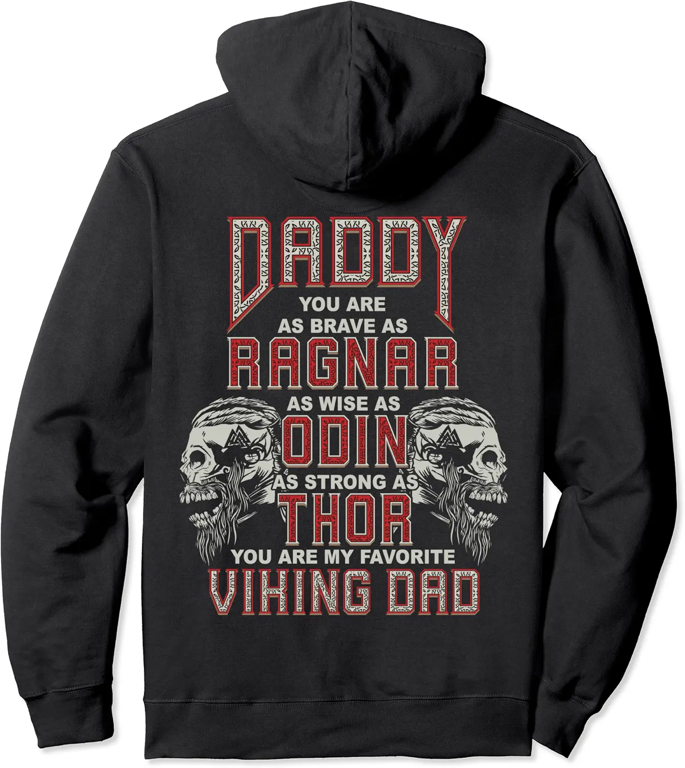 Daddy You Are My Favorite Viking Dad - Father's Day Viking Pullover Hoodie - Autumnsc Shop 25B08Y6KMGWB