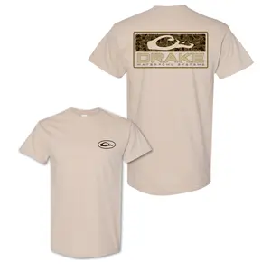 Drake Waterfowl Camo Bar T-shirt, Timeless Comfort for the Outdoors, Casual Wear, Menswear and Womenswear Top# ComfyWear# OOTDInspo