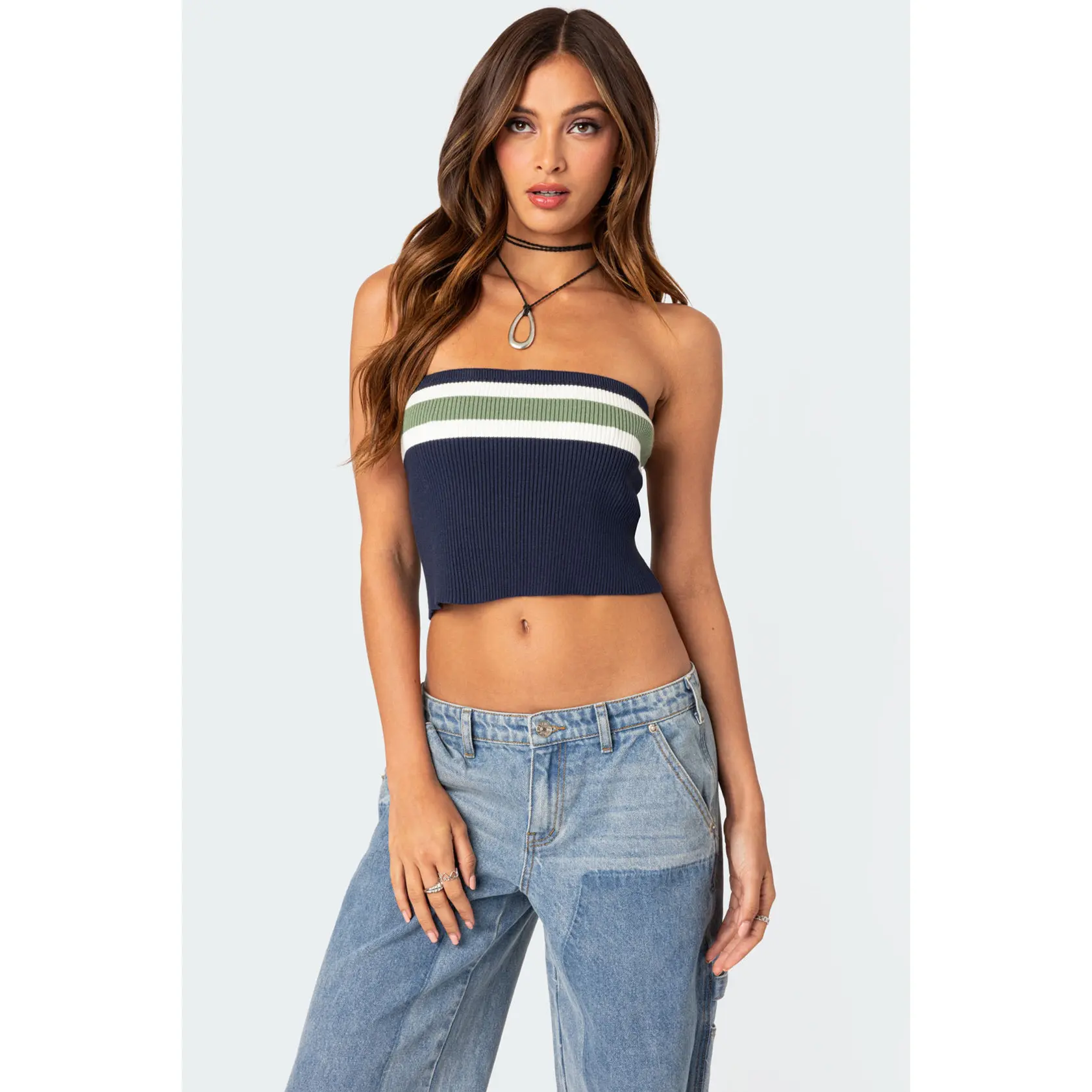 Cyprus Knit Tube Top