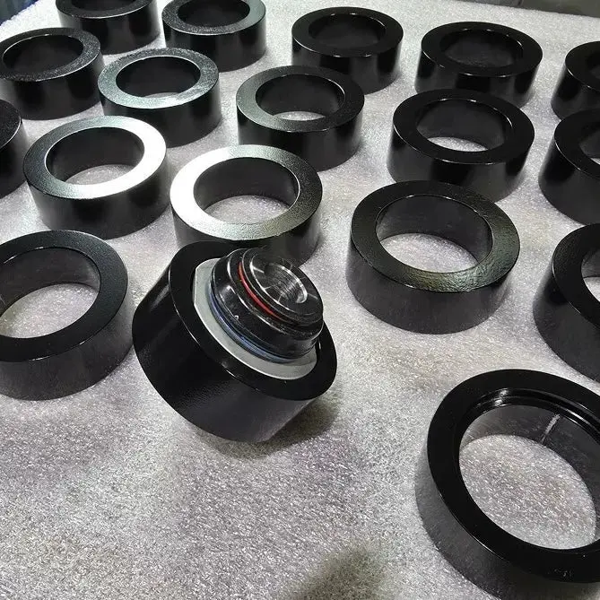 BK Racing Solid Rear Lower Control Arm Bushings (Pair) – Zero-Deflection Upgrade with In-House Machined Sleeves