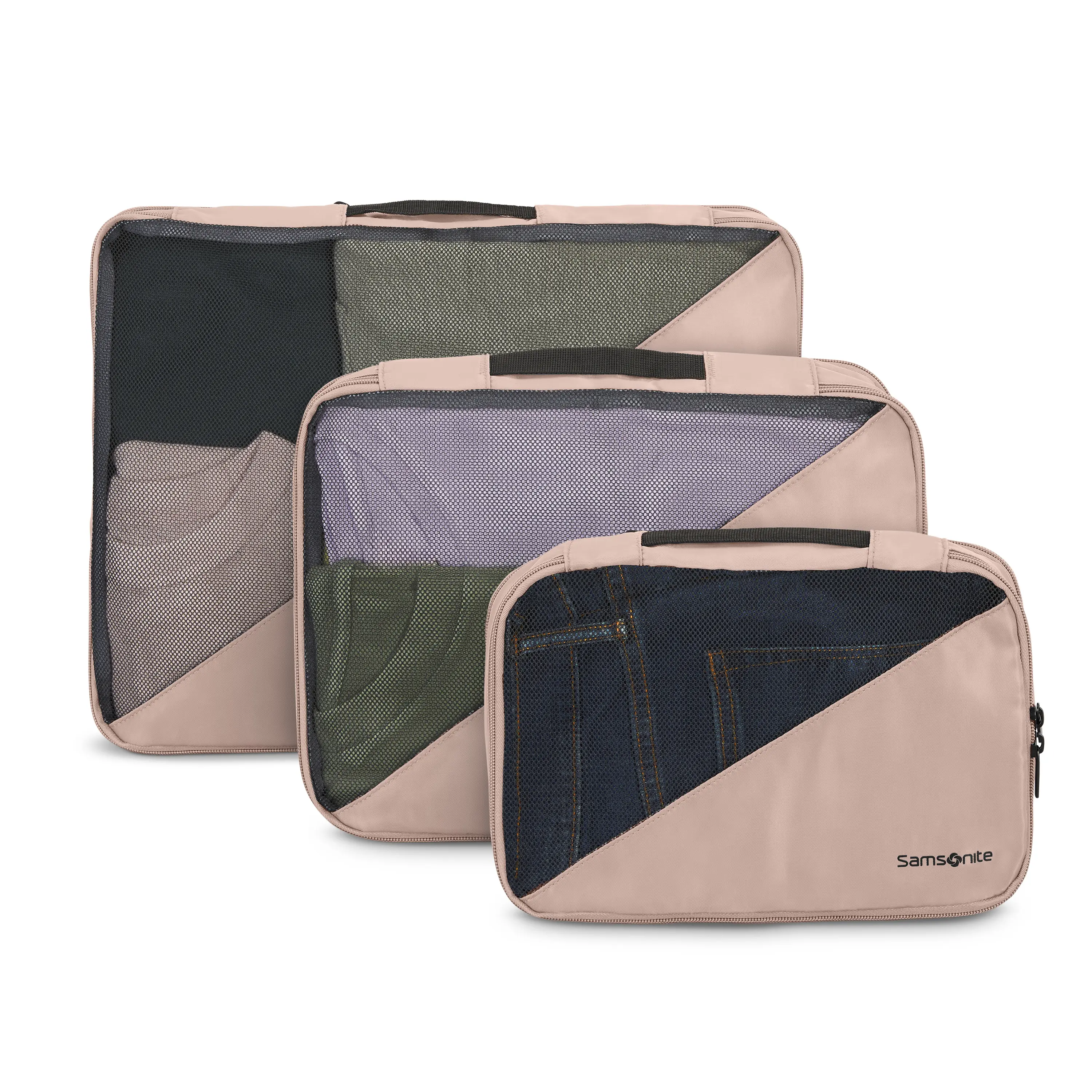 Samsonite 3pc Compression Packing Cubes - Accessories