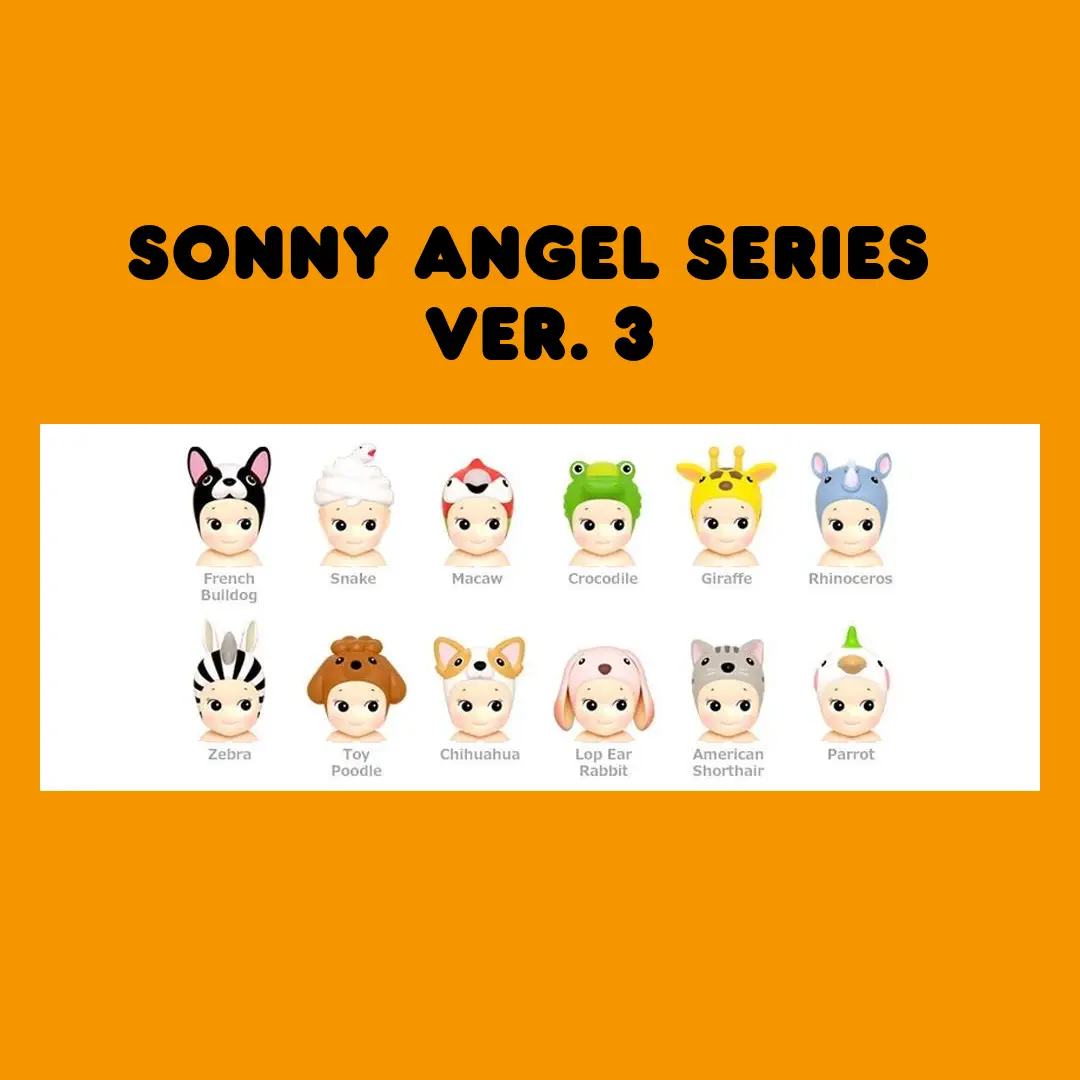 SEALED - Sonny Angel Animal Series 3 Blind Box