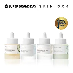 [SKIN1004 Official Shop] LAB IN NATURE 4-Type Boost Ampoule Set | Matrixyl 10 Hydration Volume + Niacinamide 10 Brightening + Retinol 0.2 Anti-Aging +  Azelaic Acid Acne Care