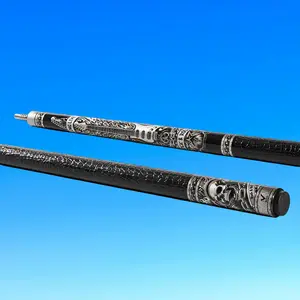 EVO REBEL POOL CUE - BLACK LEATHER WRAP
