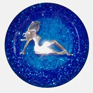 Twisted Shifterz - Chrome Lady Shift Knob Glitter