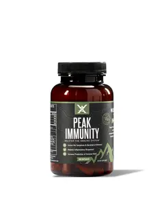 Wilderness Athlete - Peak Immunity | Vitamin D, Vitamin C, Zinc Supplements - Immune System Support - NAC Supplement - Quercetin, Elderberry, & Mushroom Supplement - Elderberry Capsules