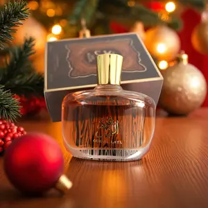 Dubai Arabian Desert Flower Men's Perfume, Unique Scented Wood Notes Long-Lasting Fragrance, Ideal for Business Parties Dates, Delightful Scents