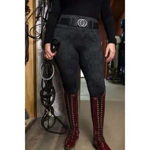 Athletic Breech - Black Damask