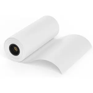 Wide Format Plotter Paper 24 In x 150 Ft - 1 Roll 20lb CAD Bond Paper with 2 In Core, Wide Format Inkjet Printer Paper for CAD Drawings, Engineering Plans, Blueprints & Architectural Designs