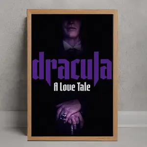 Dracula A Love Tale Movie Poster, Wall Art Decor, Room Decoration, Personalized Gifts, Canvas Film Poster