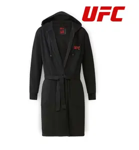 The UFC DudeRobe - Premium Robe for Men - Comfy Loungewear - Black