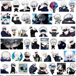 10/30/75pcs Jujutsu Kaisen Satoru Gojo Cartoon Stickers Anime Kid Graffiti Decals Toy DIY Scrapbook Suitcase Laptop Cool Sticker