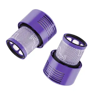 2-Pack HEPA Replacement V10 Filter for Dyson V10 SV12 Part No. 969082-01