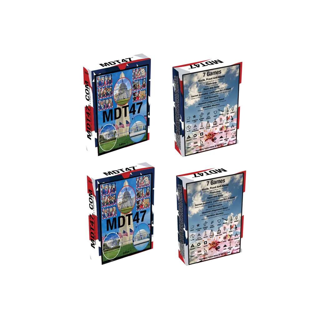 America 250 Sale - MDT47 Edition 1 Collector's Deck - (2 decks)