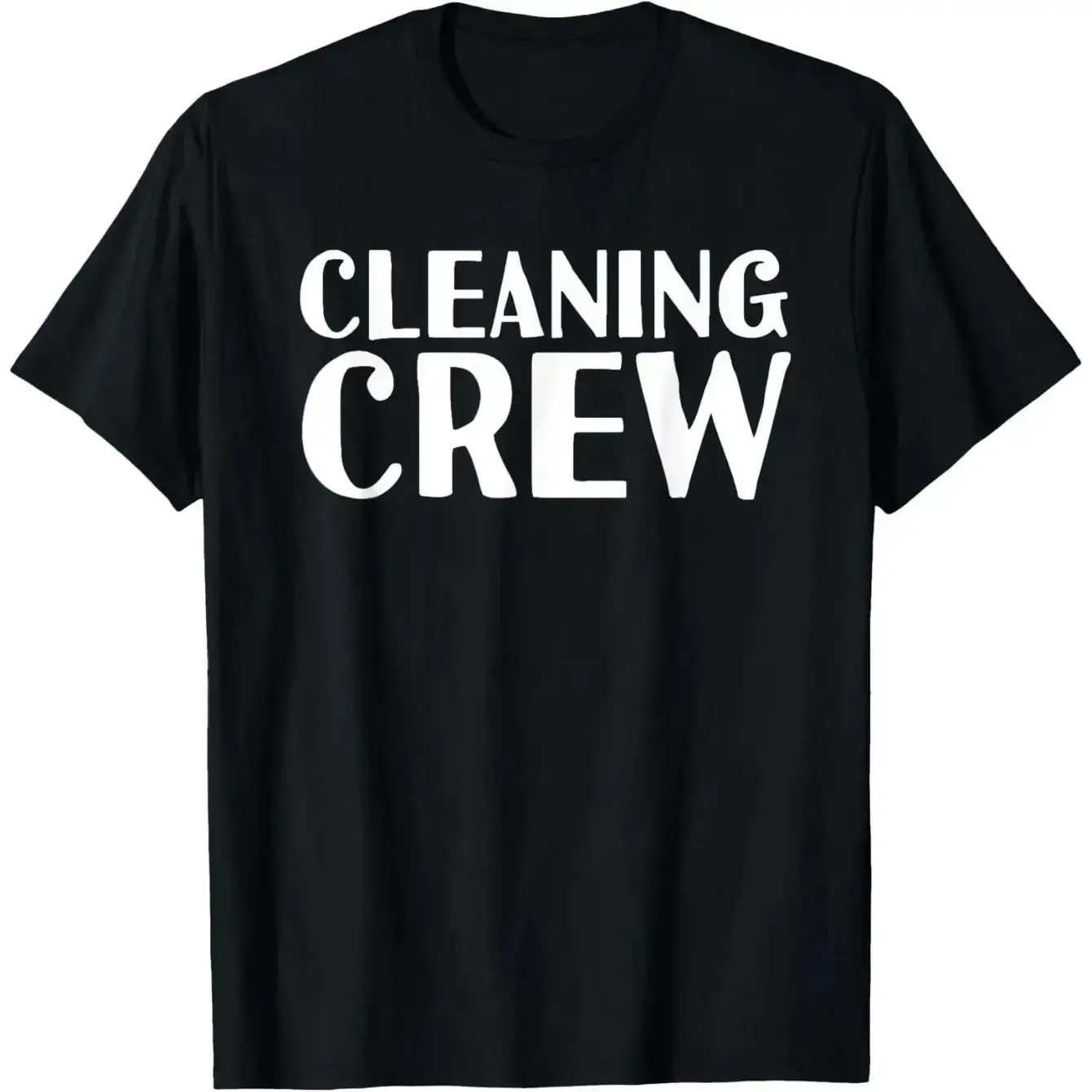 100% Cotton Cleaning Crew |       Funny Cleaners Housekeeper Janitor Gifts T-Shirt