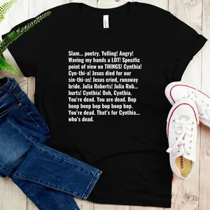 Slam Poetry 22 Jump Street Cynthia T-Shirt