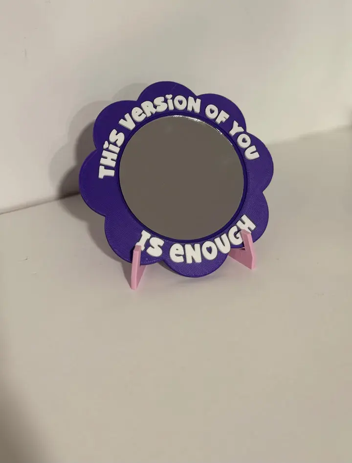 “You are Enough” self love Mirror