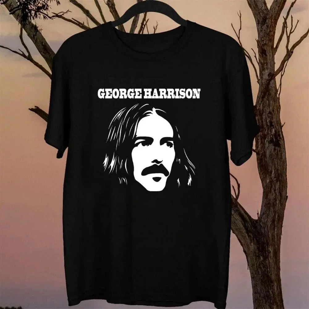 GEORGE HARRISON Black T-Shirt