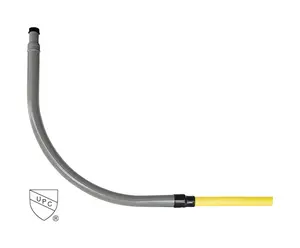 Home-Flex 4903316 1 Mip x 1 in. Dia. Underground Insert Poly Meter Riser - 19.5 in.