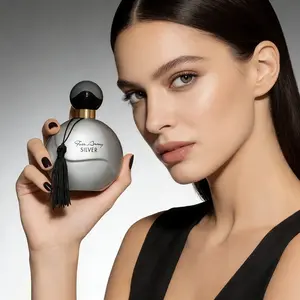 Far Away Silver 50ML Luxurious Silver-Toned Liquid Perfume with Tassel Detail for Women Precise 50ML Volume Versatile Application