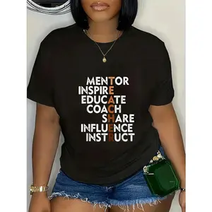 100% Cotton Black Teacher Inspiration African American Teachers T-Shirt